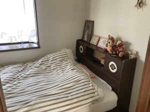「【片付けレポ】ぐっすり眠れる空間に」の画像