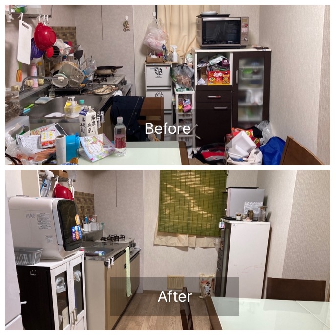 「どんどん溢れかえる台所がスッキリ変化しました。」の画像
